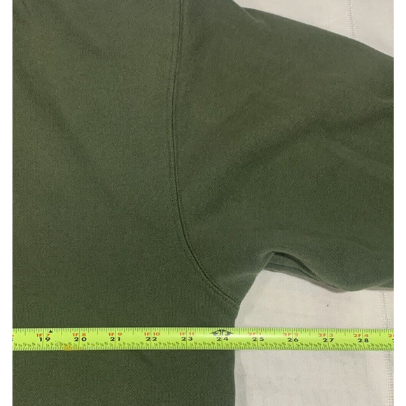 Disneyland Tigger Sweatshirt Large Green DL Hoodie Hooded w/ Pockets Embroidered - Picture 7 of 16